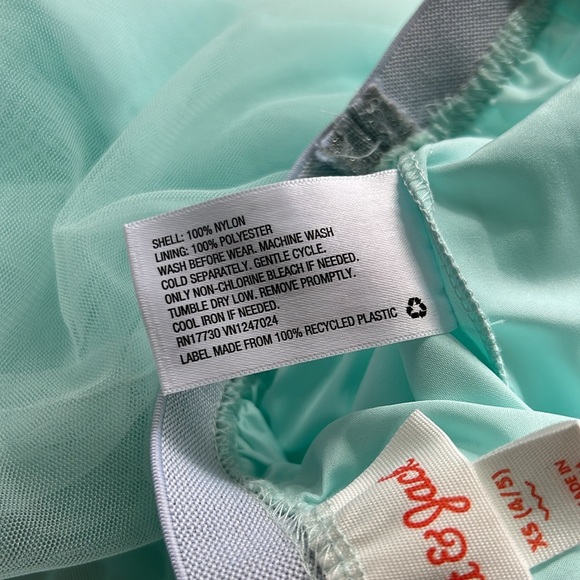 Cat & Jack Mint Green Tulle Skirt - Picture 5 of 5